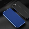 Clear View Case für iPhone 16e Flip Cover - Blau