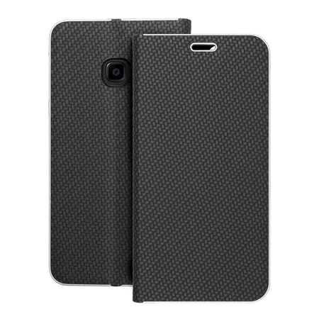 Kabura LUNA Book Carbon do SAMSUNG Xcover 4 czarny