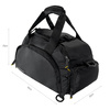 Wozinsky sports bag backpack hand luggage bag 40x20x25 cm for plane black (WSB-B01)