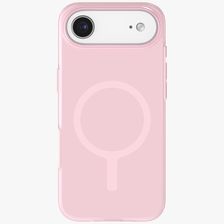 Etui UNIQ Clario do iPhone Air Magclick  Charging różowy