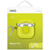 Etui UNIQ Glase Pro do AirPods 4 Lock    Case żółty