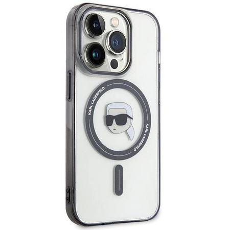 Karl Lagerfeld KLHMP15LHKHNOTK case for iPhone 15 Pro - transparent