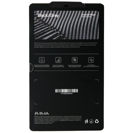 Etui PITAKA Ultra-Slim MagSafe do        Samsung Galaxy Z Fold7 czarno szary