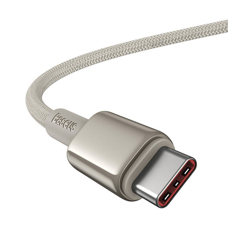 Kabel 100W 5A 1m USB-C - USB-C Baseus Tungsten Glod złoty