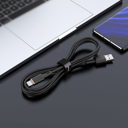 Acefast USB-Kabel - USB Typ C 1,2 m, 3 A schwarz (C2-04 schwarz)