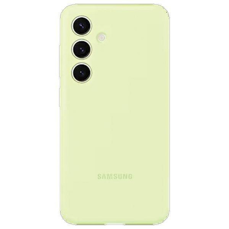 Etui Samsung Silicone Case EF-PS921TGEGWW do Samsung Galaxy S24 - jasnozielone
