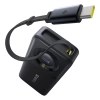 Powerbank Baseus Free2Pull 10000mAh 30W z portem USB-C i rozwijanym kablem USB-C - czarny
