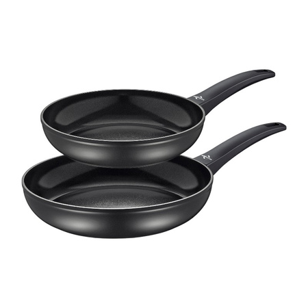 Küchenprofi Monza - Patelnie z powłoką nieprzywierającą 2 szt. średnica 24 cm + 28 cm