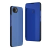 Clear View Case für iPhone 16e Flip Cover - Blau