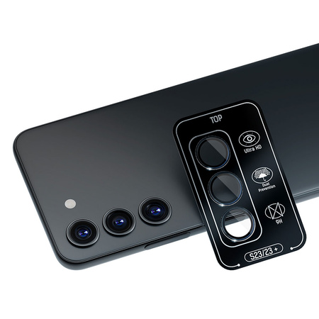 Samsung Galaxy S23+ - 3mk Objektivschutz Pro Schwarz