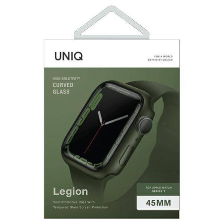 Uniq Gehäuse Legion Apple Watch Series 7 45mm grün / grün