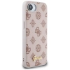 Guess Peony Script Logo MagSafe iPhone 16e Hülle - Braun