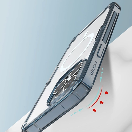 Pancerne etui z MagSafe Nillkin Nature Pro do iPhone 15 Pro Max - białe