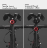 Lampa rowerowa Rockbros Q3 tylna z inteligentnym systemem stop - czarna