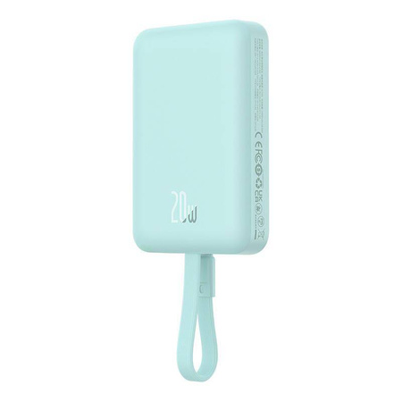 Powerbank magnetyczny Baseus Magnetic Mini 10000mAh 20W MagSafe (miętowy)