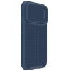 Nillkin Textured S Case iPhone 14 Pro Max gepanzerte Hülle mit Kameraabdeckung blau