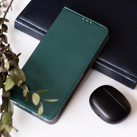 Etui Smart Magnetic do Xiaomi 15 ciemnozielone