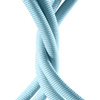 Baseus Crystal Shine Series USB cable - Lightning 2,4A 20W 1,2m blue (CAJY001103)