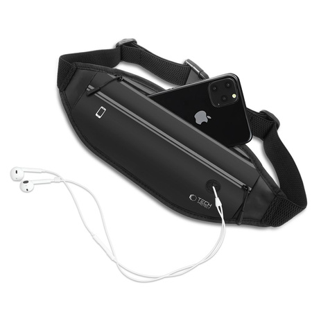 TECH-PROTECT M7 UNIVERSAL SPORT WAIST BAG BLACK