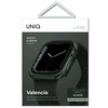 UNIQ etui Valencia Apple Watch Series 4/5/6/7/SE 45/44mm. zielony/green