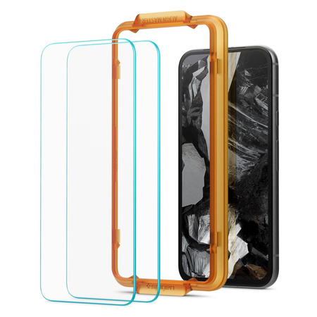 Spigen ALM Glas.tR gehärtetes Glas für Google Pixel 8A - 2 Stk.