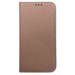 Etui Smart Magnet book iPhone 16 Plus 6,7" różowo złoty/rose gold