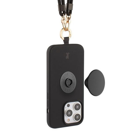 Etui JE 3in1 PopGrip iPhone 15 Pro 6.1" czarny/black 30485 (Just Elegance)