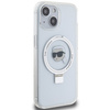 Karl Lagerfeld KLHMP15SHMRSKHH iPhone 15 6.1&quot; white/white hardcase Ring Stand Karl Head MagSafe