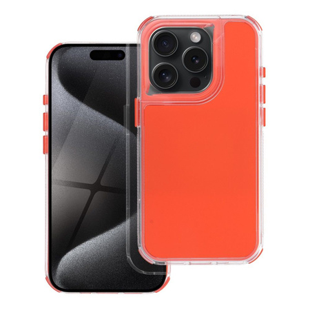 Futerał MATRIX do IPHONE 14 Pro pomarańczowy