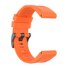 Pasek / opaska do smartwatcha Garmin FENIX 3 / 3HR / 5X / 6X / 6X PRO / 7X / 7X PRO pomarańcz (8)