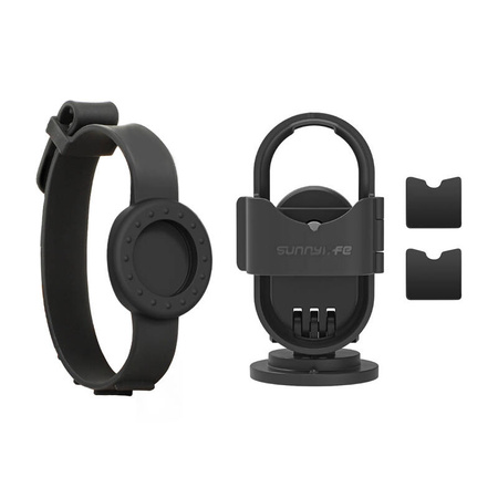 Sunnylife G3S-ZJ845 2w1 Elastyczny silikonowy pasek i uchwyt magnetyczny do Insta360 GO 3S