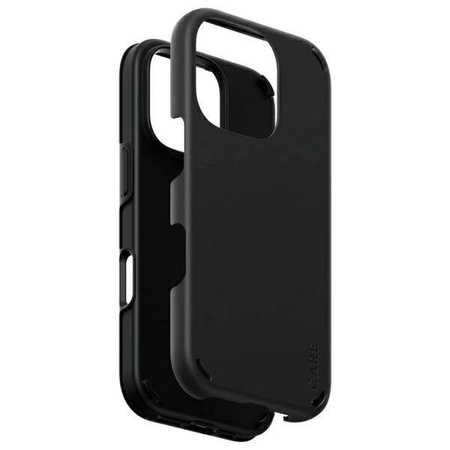 Case IPHONE 16 PRO CARE by PanzerGlass Feature Double Defense Case 1334 black