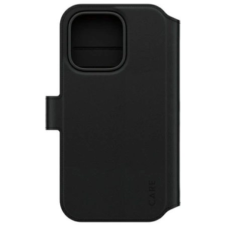 Etui CARE by PanzerGlass Feature Tango 2in1 Wallet MagSafe na iPhone 16 Pro - czarne