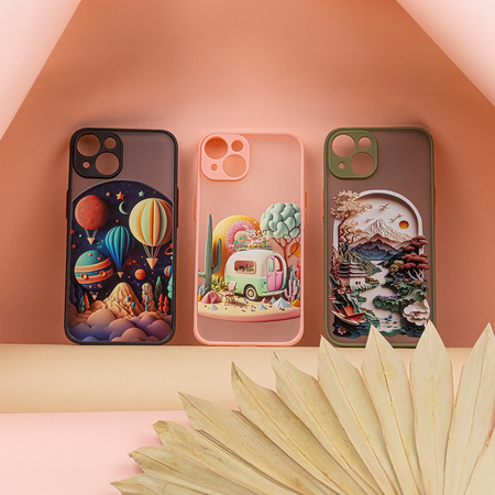 Nakładka Ultra Trendy do Samsung Galaxy A15 4G / A15 5G Travel zielona