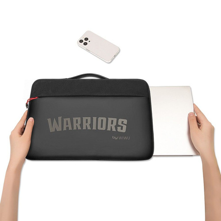 WiWU - Wodoodporna torba na laptopa 14" Warriors Laptop Sleeve - czarna