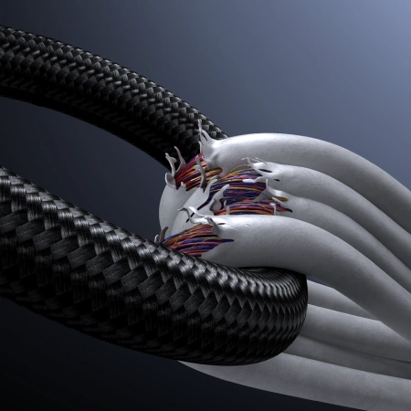 Joyroom S-A16 Pro Prism Series 66W USB-A - USB-C Cable with Display 1.2m - Black