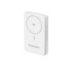Powerbank Wozinsky WLWP-10KA0Y3WS 22.5W PD Qi2 10000 mAh, with stand, 1x USB-A, 1x USB-C - white