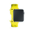 3MK Silicone Watch Strap żółty/yellow dla Apple Watch 42/44/45/49mm