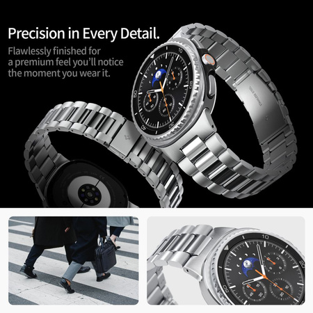 SPIGEN MODERN FIT BAND GALAXY WATCH 8 / CLASSIC (40 / 44 / 46 MM) SILVER