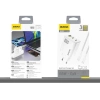 Dudao A29C 65W GaN Wall Charger + USB-C Cable - White