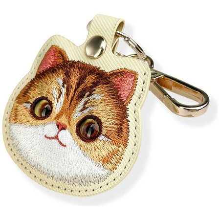 Etui na lokalizator / brelok Nimmy Big   Eyed Pet 2.0 Cat khaki