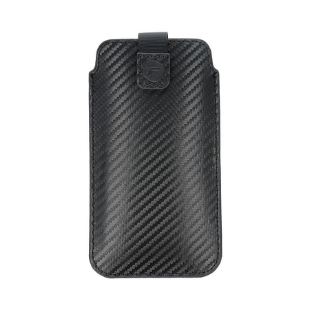 Futerał Uniwersalny POCKET Carbon - Model 16 - do SAMSUNG A22  5G / LTE ( 4G ) /  S21 FE / A31 / 531 / M21 / A6 Plus 2018 / A7 2018 XIAOMI Mi 11 Lite 5G OPPO Reno 5 HUAWEI Mate 20 Lite / P20 Lite