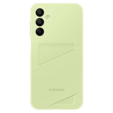 Etui Samsung Card Slot Case EF-OA156TMEGWW z kieszenią na karty do Samsung Galaxy A15 / A15 5G - zielone