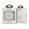 Guess GUA3LSCHSH AirPods 3 cover white / white Silicone Charm Collection