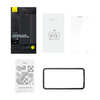 Baseus Full Screen Tempered Glass for iPhone 14 Pro with Speaker Cover 0.3mm + Mounting Frame