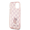 Karl Lagerfeld nakładka do iPhone 15 6,1" KLHCP15SHNCMKLP różowe HC IML C Monogram