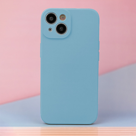 Nakładka Silicon do iPhone 16 Plus 6,7&quot; błękitna