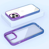 Case IPHONE 14 PRO MX Rainbow purple-blue