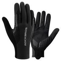 Rockbros cycling gloves spring/summer/autumn, full, size: S - black