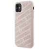 Oryginalne Etui KARL LAGERFELD Hardcase KLHCN61PQKPMP do iPhone 11 (Quilted K Pattern / różowy)